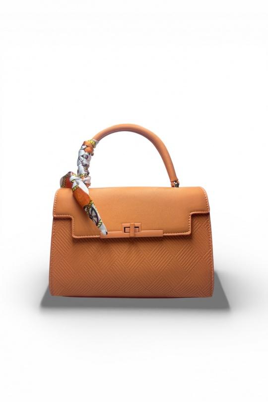 Sacs à main Maroquinerie Orange MALONE 2105 Efashion Paris